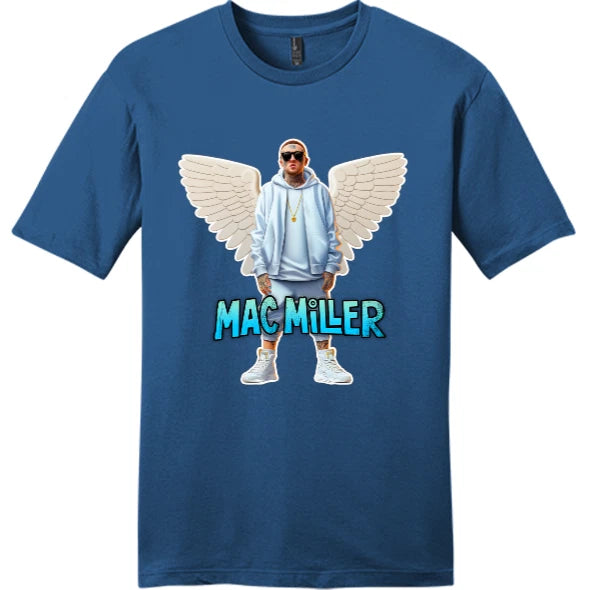 NEW Art Society RAP ICON ANGEL MARITIME BLUE Tee Shirt SMALL-4XLARGE MADE IN USA
