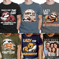 Funny Lazy Animal Unisex T-Shirts Perfect for a Chill Vibe