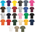 5 or 3 Pack Mens Fruit Of The Loom 100% Cotton  T-Shirts Plain Tee Shirts Top