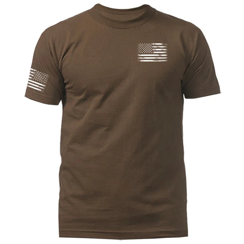 US Flag Crest USA American Pride Patriot Patriotic Graphic T-shirt
