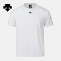 DESCENTE Men's Cooling Tricot Graphic Short-Sleeve T-Shirt WHITE ASIAN FIT