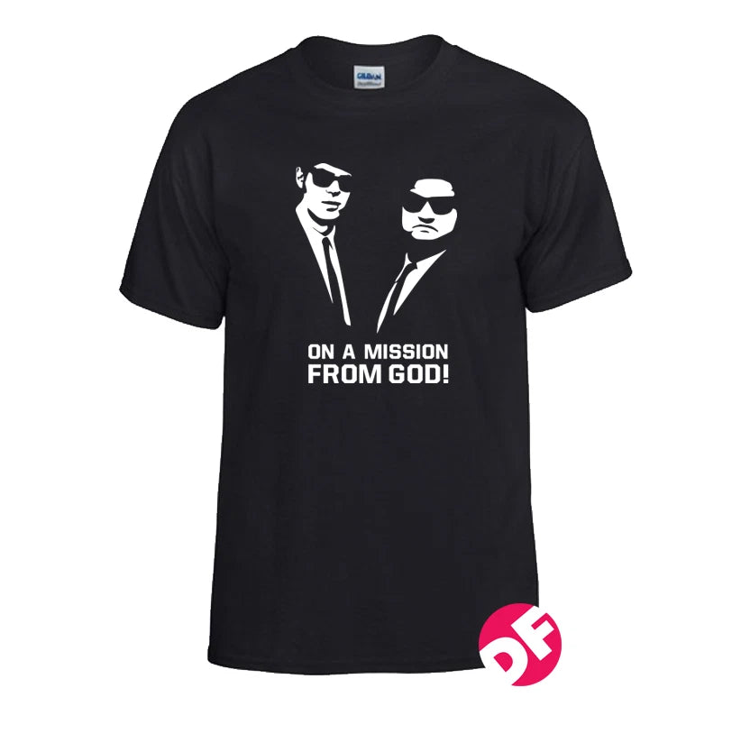Blues Brothers T shirt  On a Mission from God retro BNWT All sizes party fun NEW