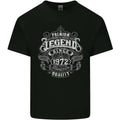 Premium Legend 54th Birthday 1972 Mens Cotton T-Shirt Tee Top