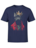 FANTUCCI Crown Hound T-Shirt | Royal French Bulldog Tee for Dog Fans | Unisex