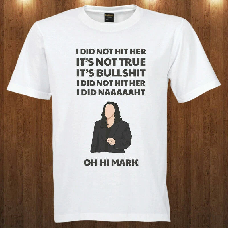 Tommy Wiseau The Room tee independent drama cotton premium T-shirt tee