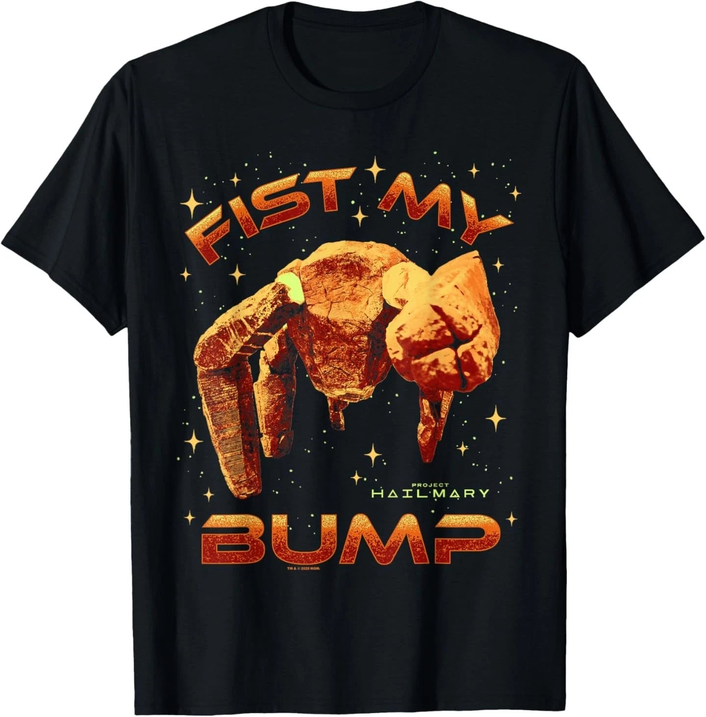 Project Hail Mary Fist My Bump Rocky The Alien Poster T-Shirt