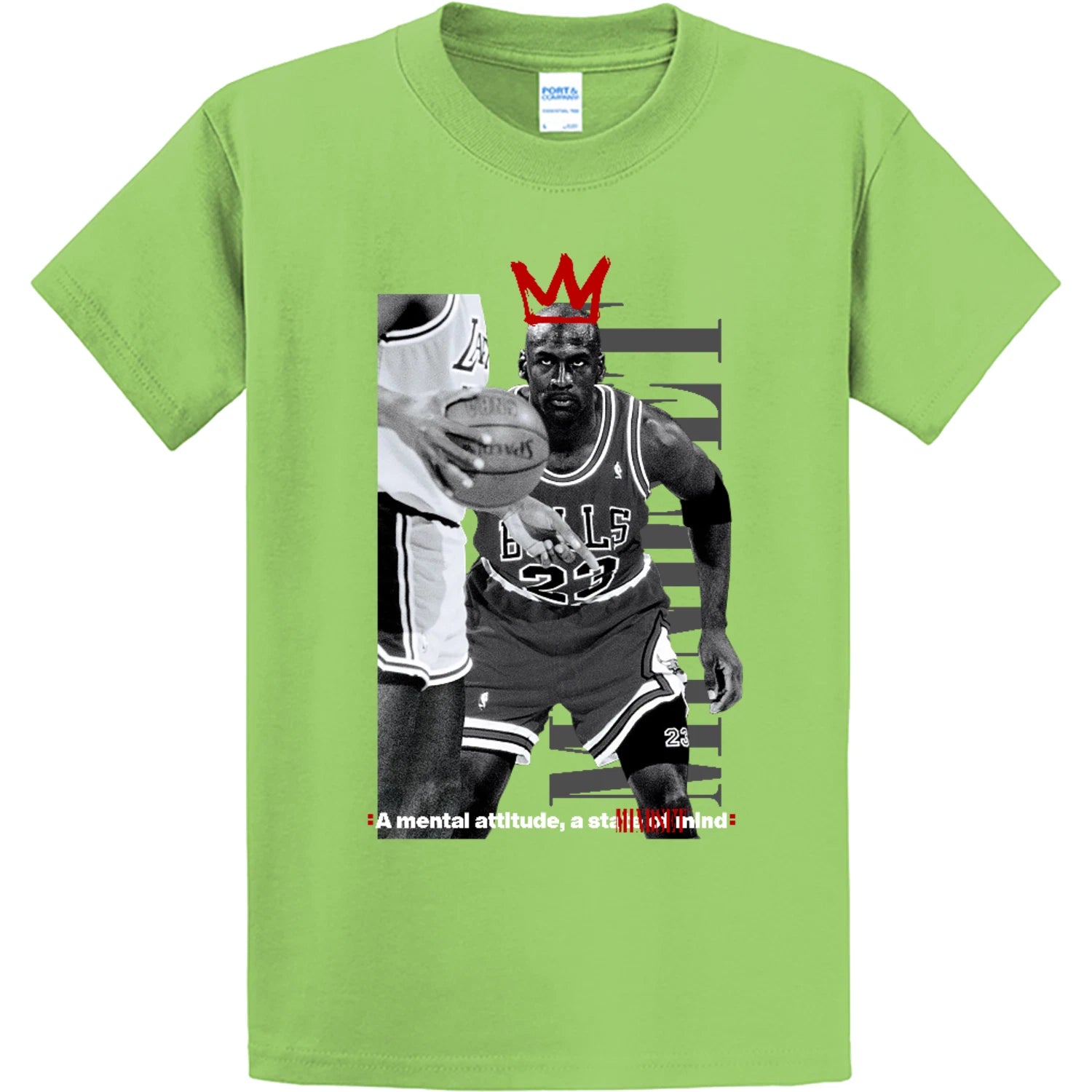 NEW STREETWEAR ON DEMAND 23 MJ MINDSET VOL. 2 LIME TEE SHIRT S-4XL MADE IN USA