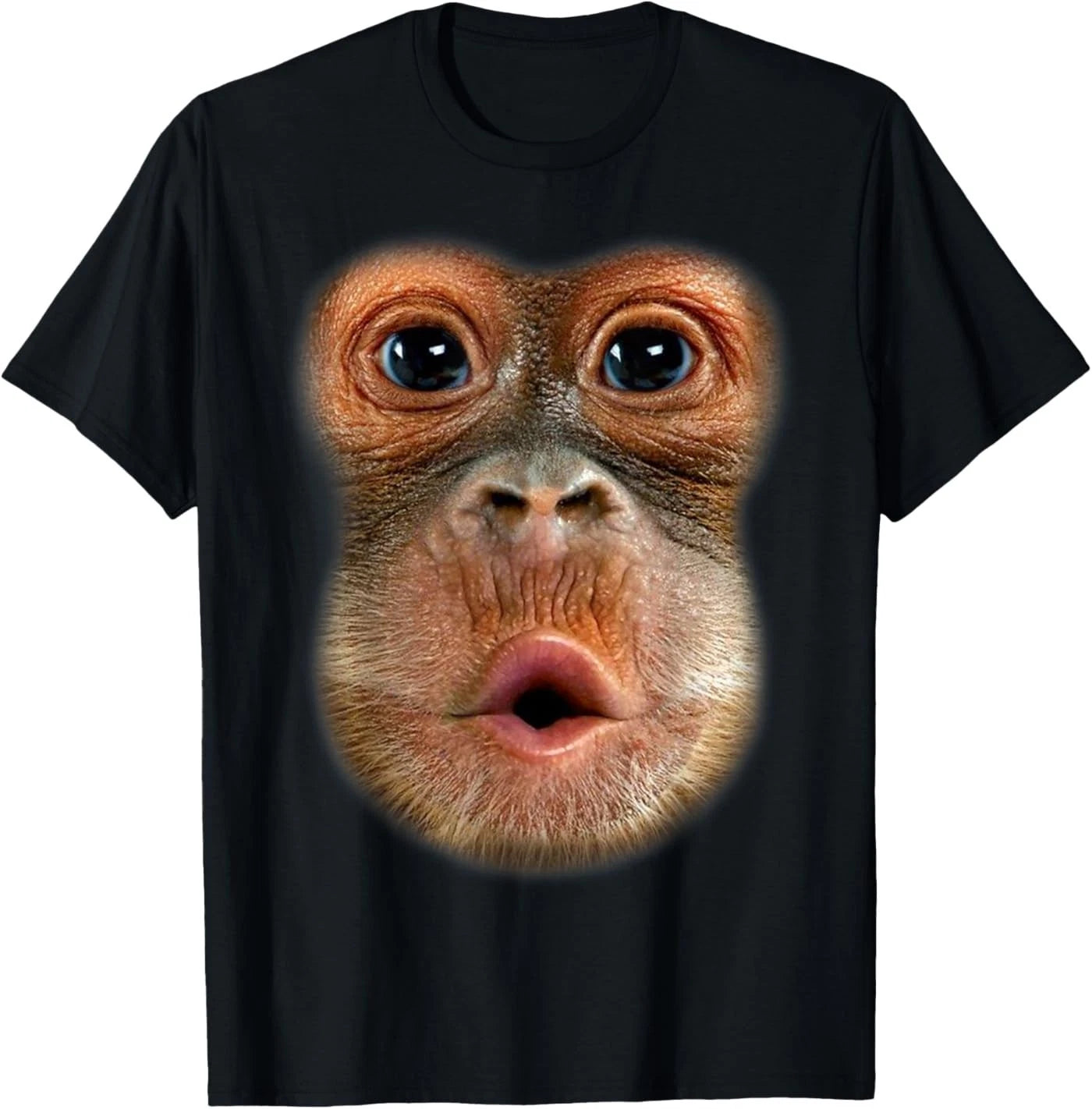 Monkey Stomach Funny Meme Cool Trending Viral Video T-Shirt