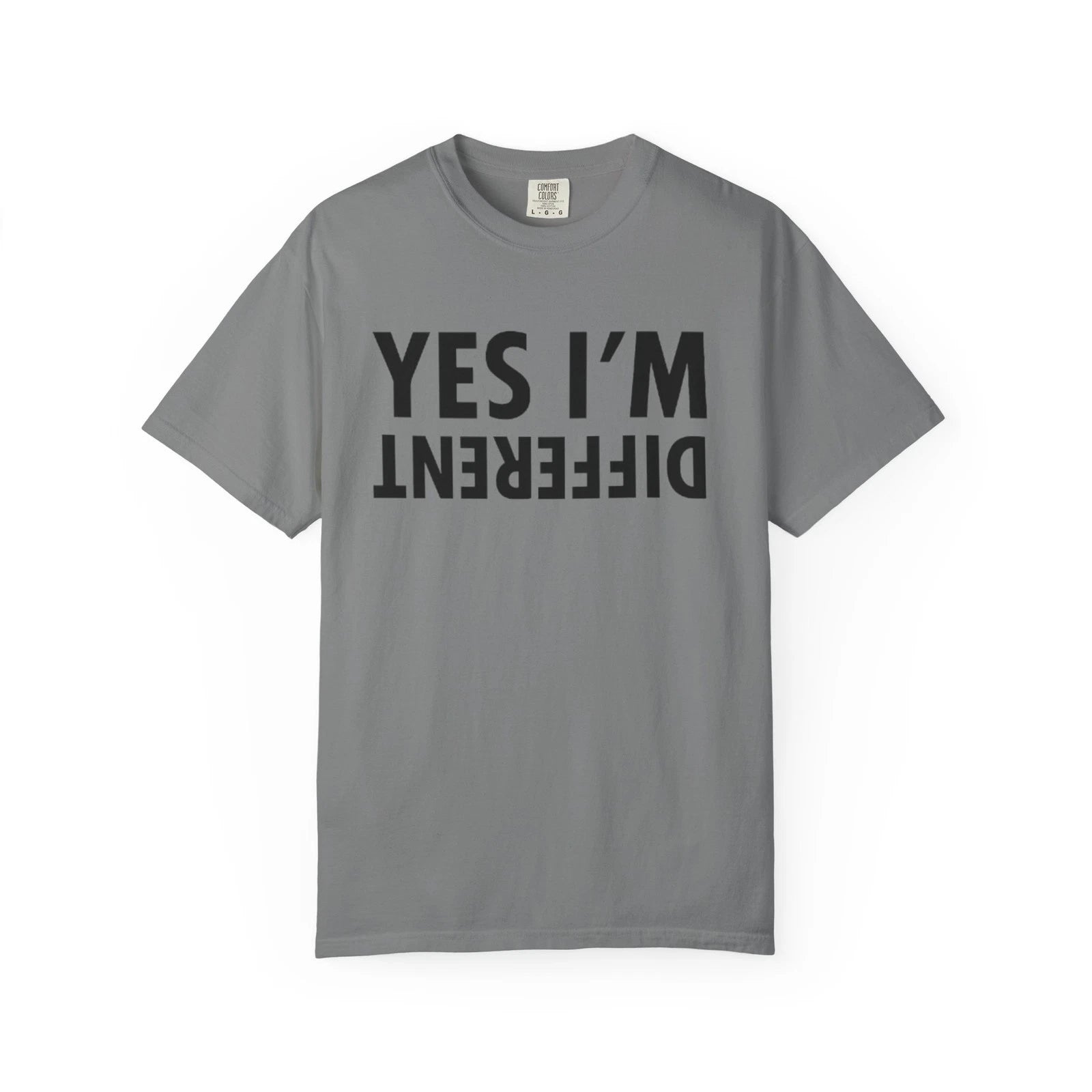 Unique t-Shirt yes im different, Personalized Tee, Graphic Tee, Custom Shirt,