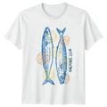 Mackerel Club T-Shirt Fishing Enthusiast Fathers Day Gift For Him And Her