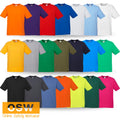 Mens Ice Short Sleeve Tee Ribbed Neck Band Long Lasting and Durable T10012