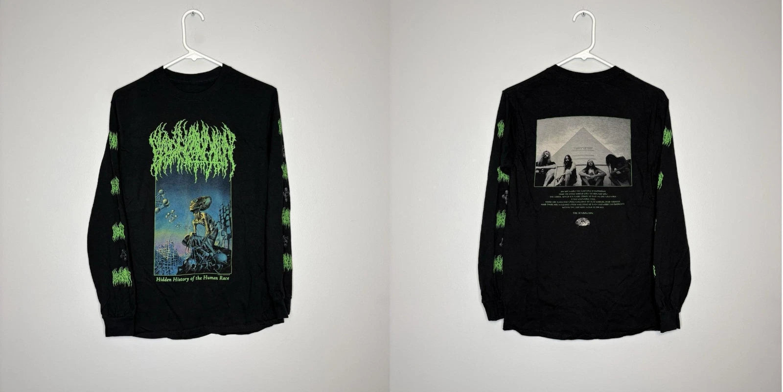Blood Incantation Hidden History of the Human Race Album Long Sleeve Shirt