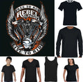 MOTORBIKE T-SHIRT Mens Biker Motorcycle Bike Chopper Rebel and Pride MC