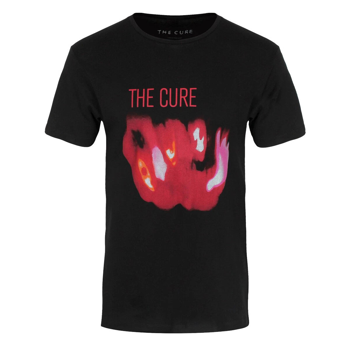 The Cure T-Shirt Pornography Official Band Black New