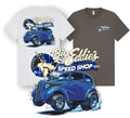 Big Eddies Ford Pop T Shirt Classic Hot Rod Graphic Retro Design S-5XL 00111