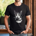 Funny Cool Cat Smoking Funny Meme Cigarette Cat Gang Vintage T-Shirt