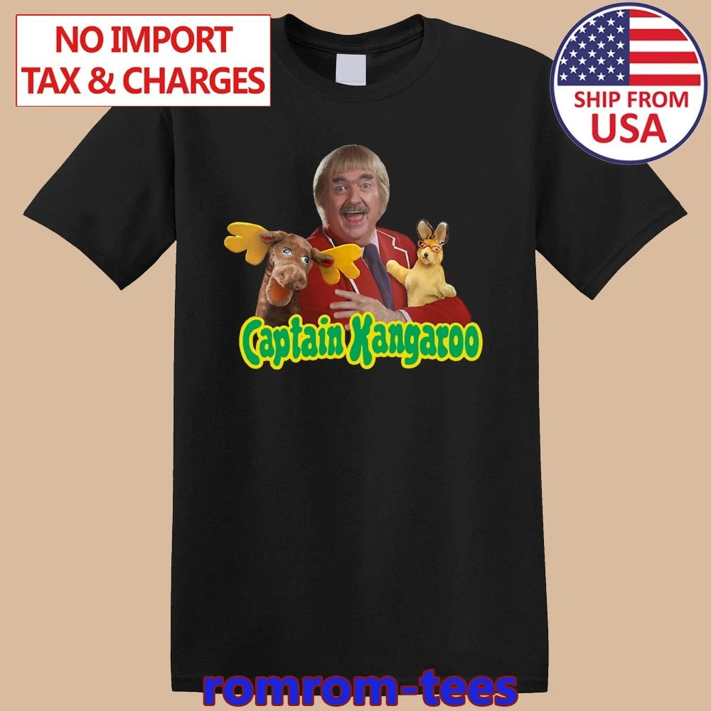 Captain Kangaroo Black Size S-5XL