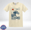 Hokkaido Wave Japanese Art Great Wave Vintage Retro T-Shirt