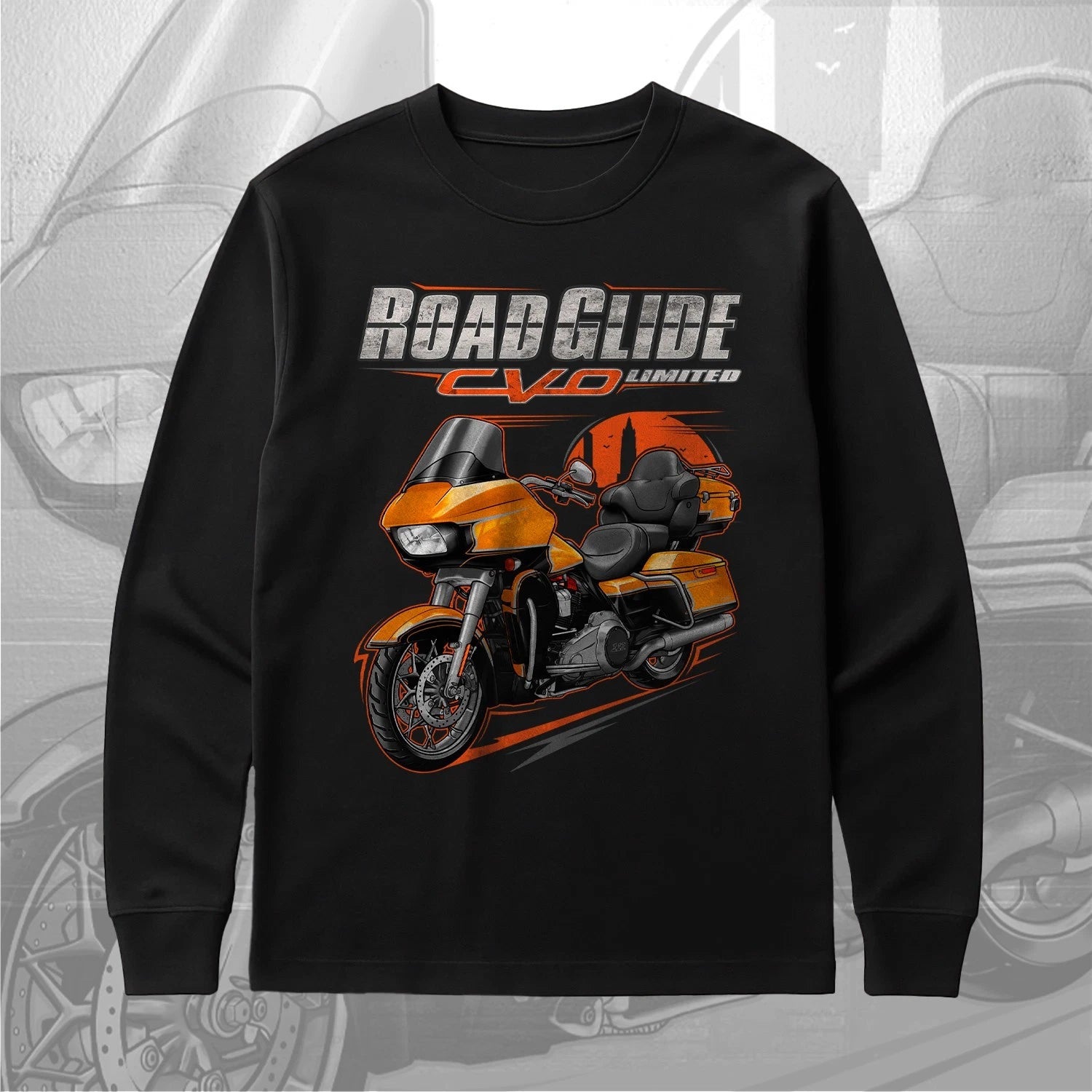 Harley CVO Road Glide Limited FLTRKSE 2022-2023 - Long Sleeve T-Shirt