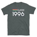 Classic Retro Inspired Graphic Birthday 1996 Vintage Short-Sleeve Unisex T-Shirt