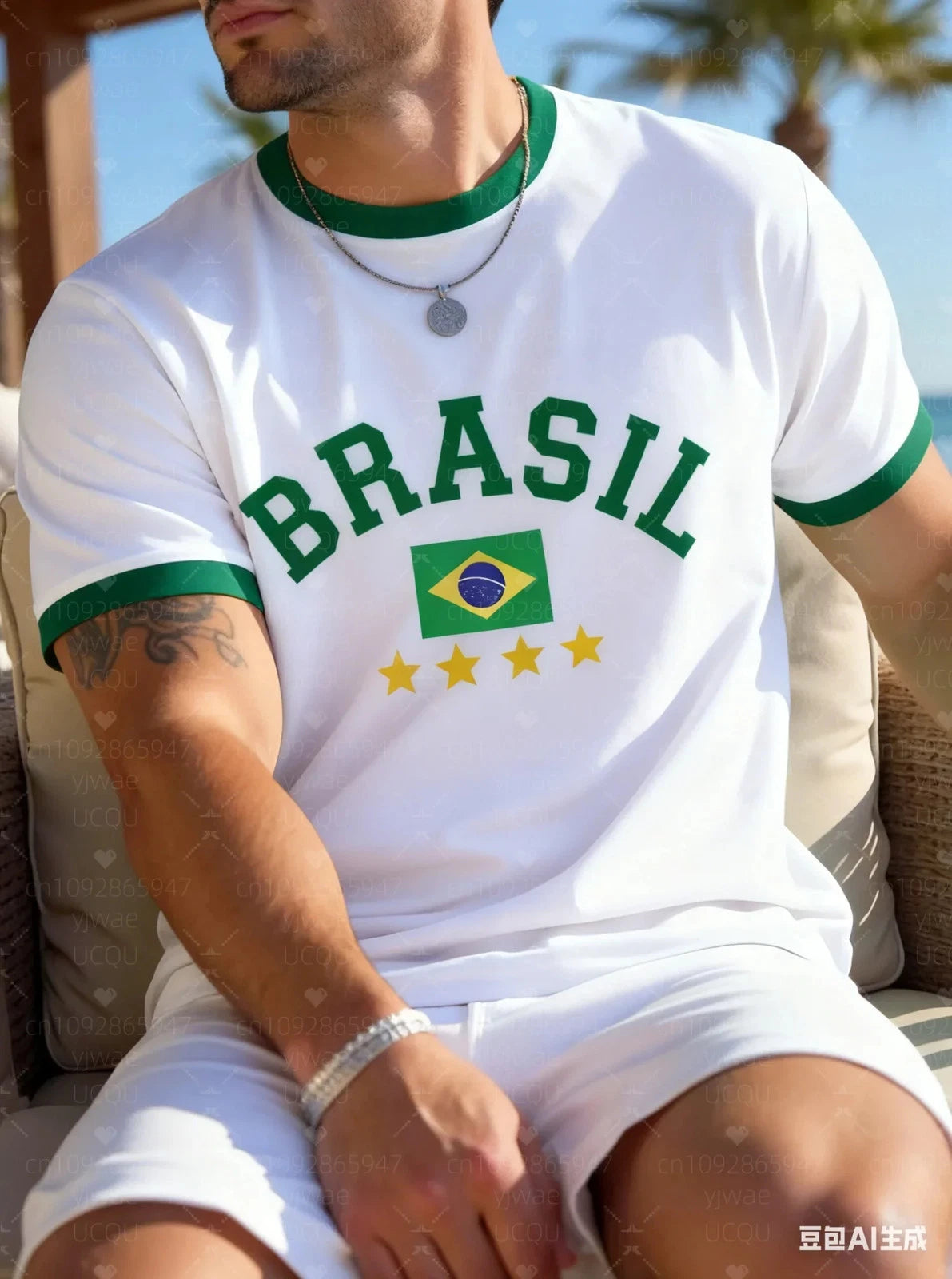 Graphic Tees T Shirt - Brasil Style