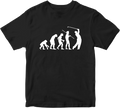 Evolution of Man T-shirt Novelty Funny Joke Sports Player Golf Men Vintage Top
