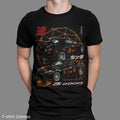 JDM Japanese Honda S2000 T-shirt Fast & Furios  Street Racing Drifting style
