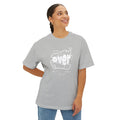 Certified Over Thinker Unisex Oversized T-shirt, Graphic Shirt, Casual Wear,