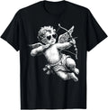 Cherub Angel Cupid Vintage Aesthetic Valentines Day T-Shirt unisex T-Shirt