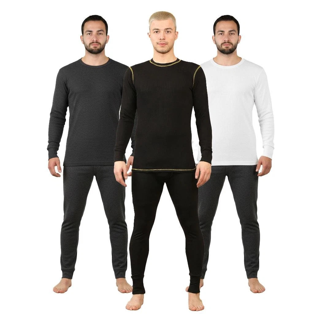 A2Z Men Thermal T-Shirt Winter Warm Underwear Base Layer Long Sleeve Shirts
