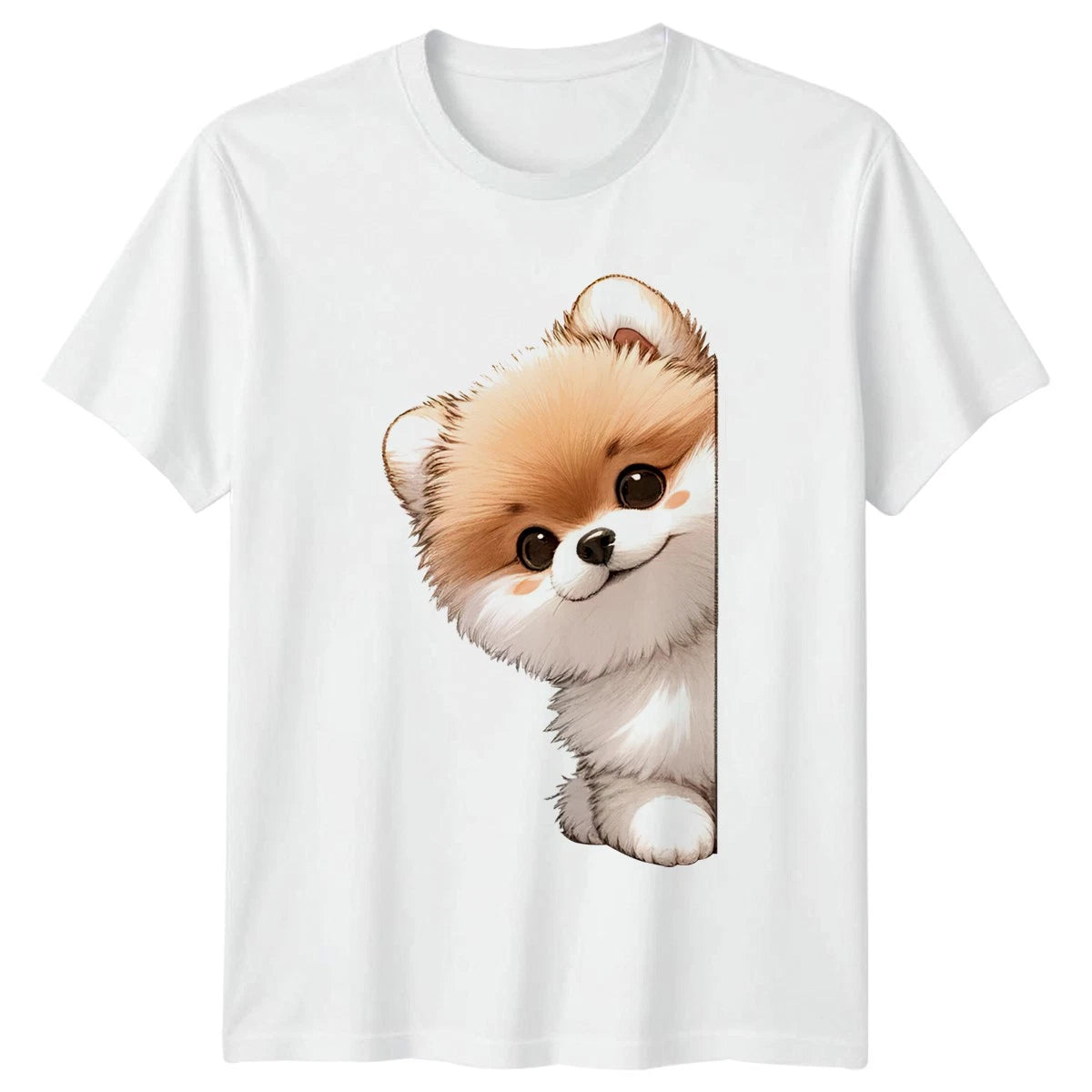 Pomeranian Puppy T-Shirt Dog Lover Gift For Him And Her