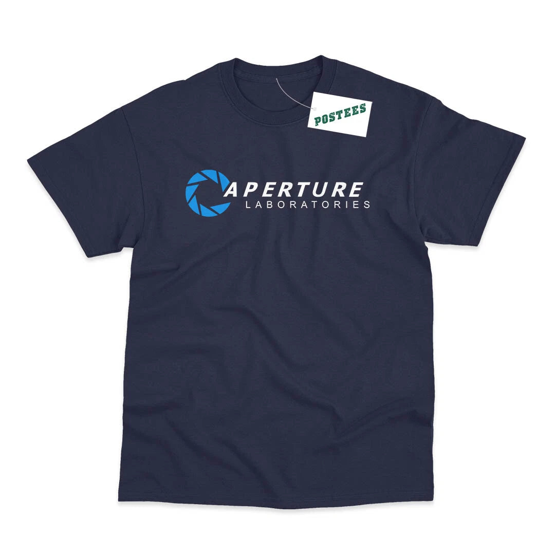 Aperture Laboratories Inspired by Portal Gamer Printed T-Shirt