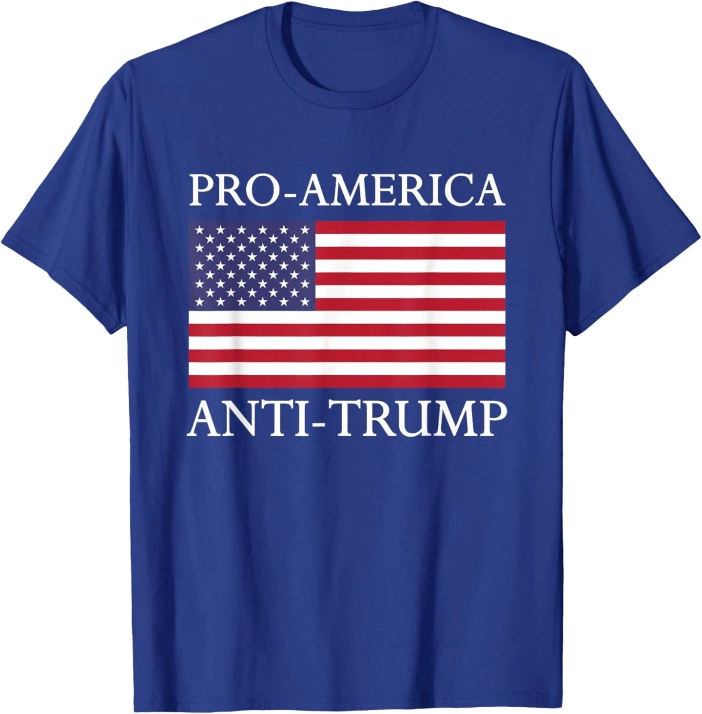 Pro-America Anti-Trump - American USA Flag Resist T-Shirt