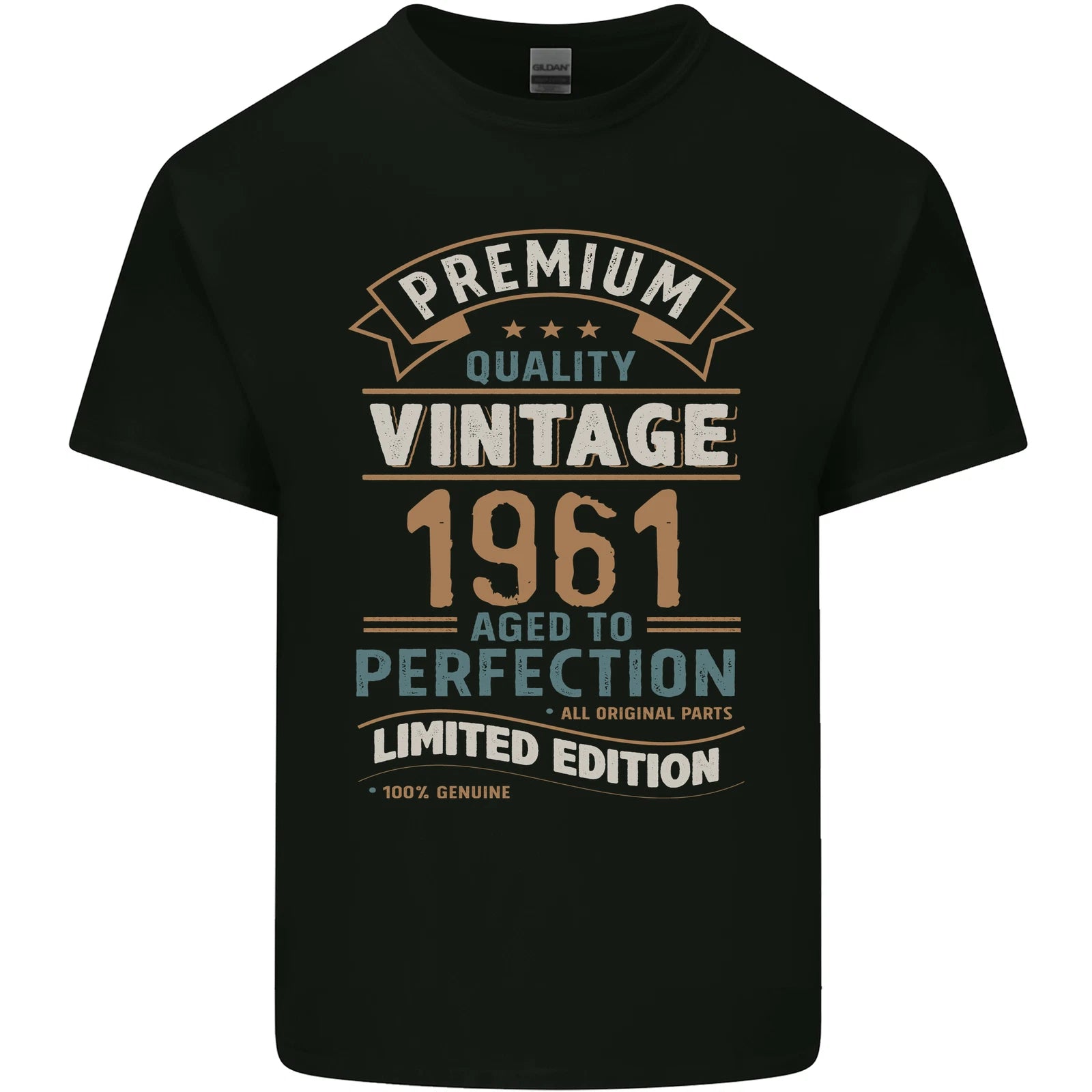 Premium Vintage 65th Birthday 1961 Mens Light Cotton T-Shirt