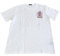 Replay Custom Garage Snake T-Shirt White / Red Mens Size UK Large New
