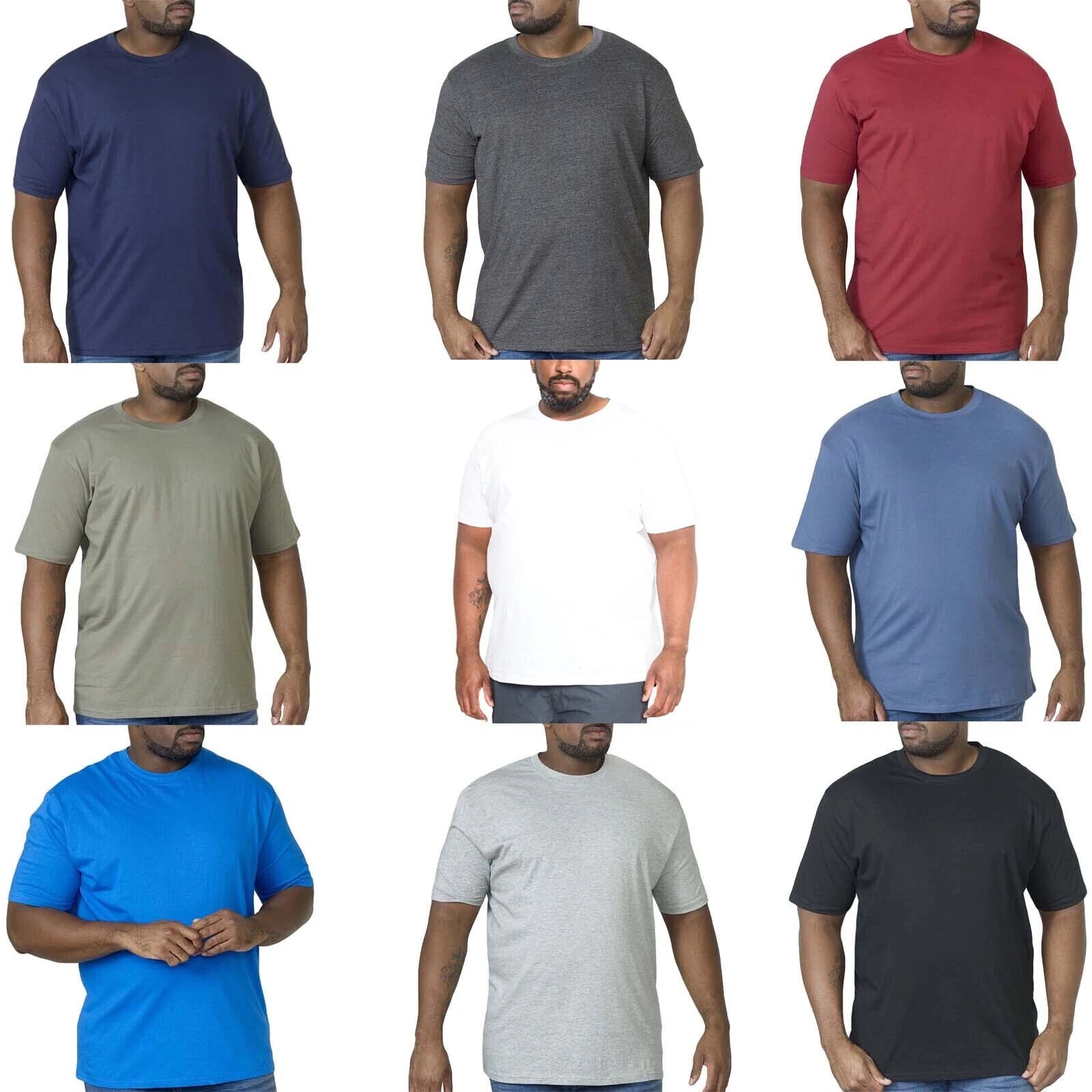 D555 Duke Clothing Flyers Short Sleeve Premium Weight Cotton Crew Neck T-Shirt