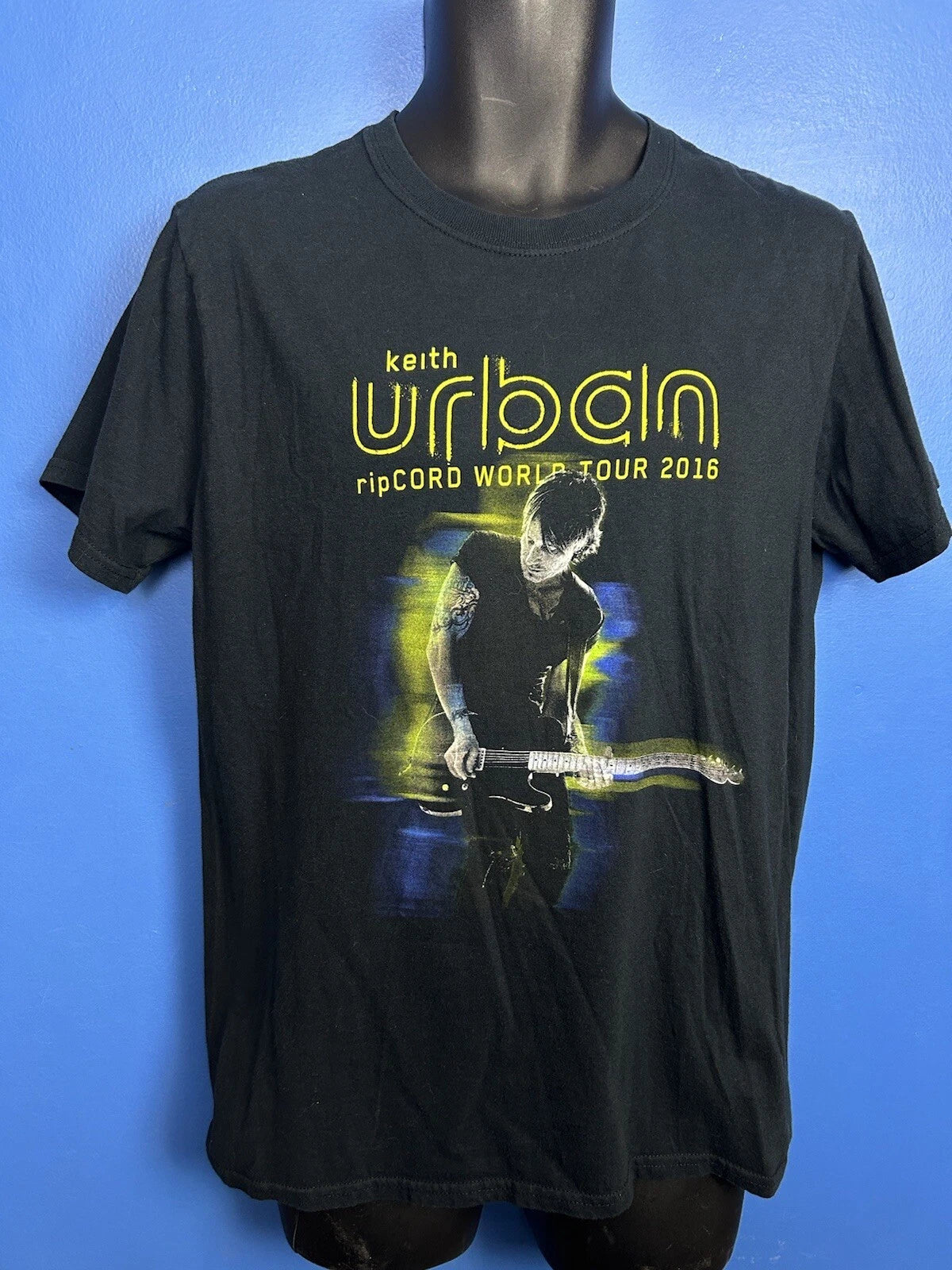 Keith Urban 2016 World Tour T-Shirt Medium