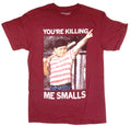 Sandlot You're Killing Me Smalls Men's Maroon T-Shirt New