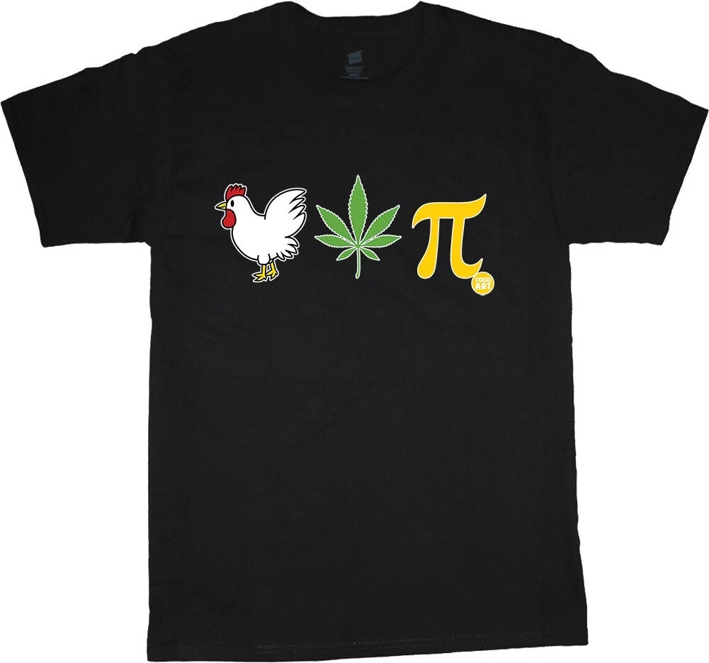 Funny Weed Shirts Chicken Pot Pie Funny Saying Pot Leaf Cannabis 420 T-shirt Men