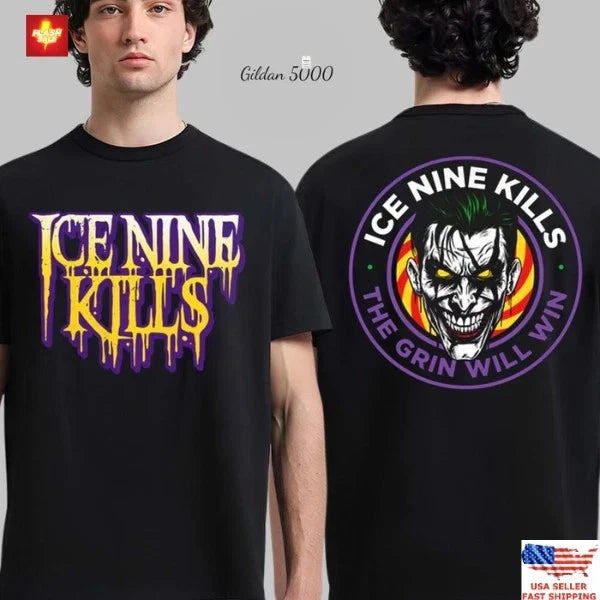 Ice Nine Kills The Laugh Track Joker Face Horror The Grin Will Win Unisex