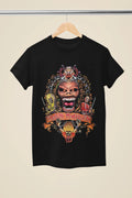 Iron Maiden "Powerslave" Egyptian Mummy Eddie Graphic Black T-Shirt - (MU55)