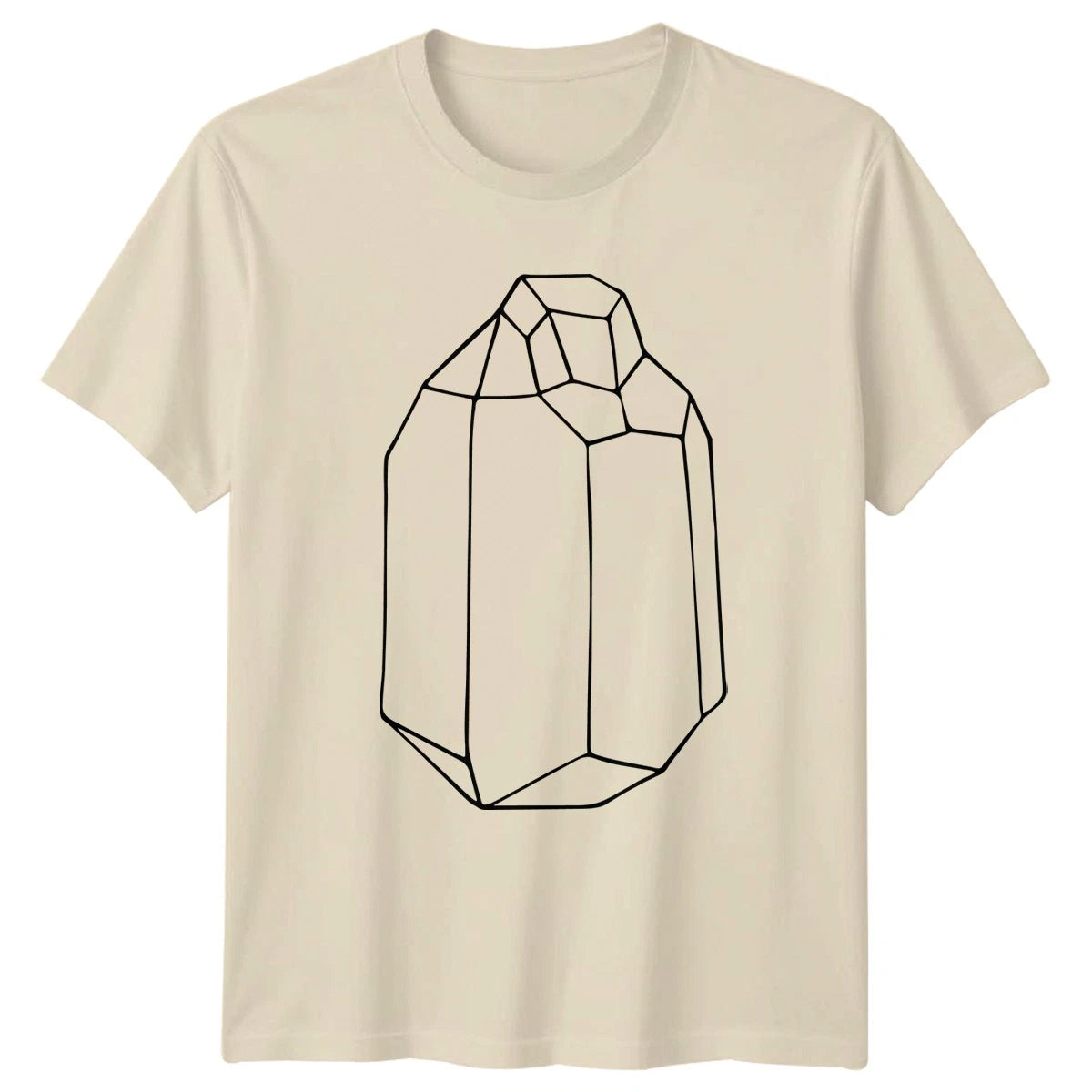 Minimalist Boho Crystal Gemstone Healing T-Shirt Minerals Spirituality