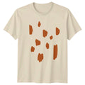 Modern Abstract Organic Shape Pattern T-Shirt Abstract Organic Art Birthday Gift