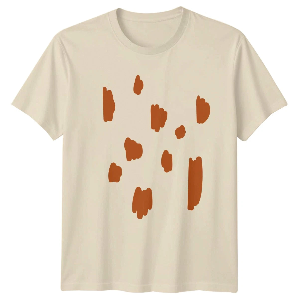 Modern Abstract Organic Shape Pattern T-Shirt Abstract Organic Art Birthday Gift