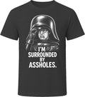Dark Helmet Surrounded Spaceballs Funny 80s Comedy T Shirt