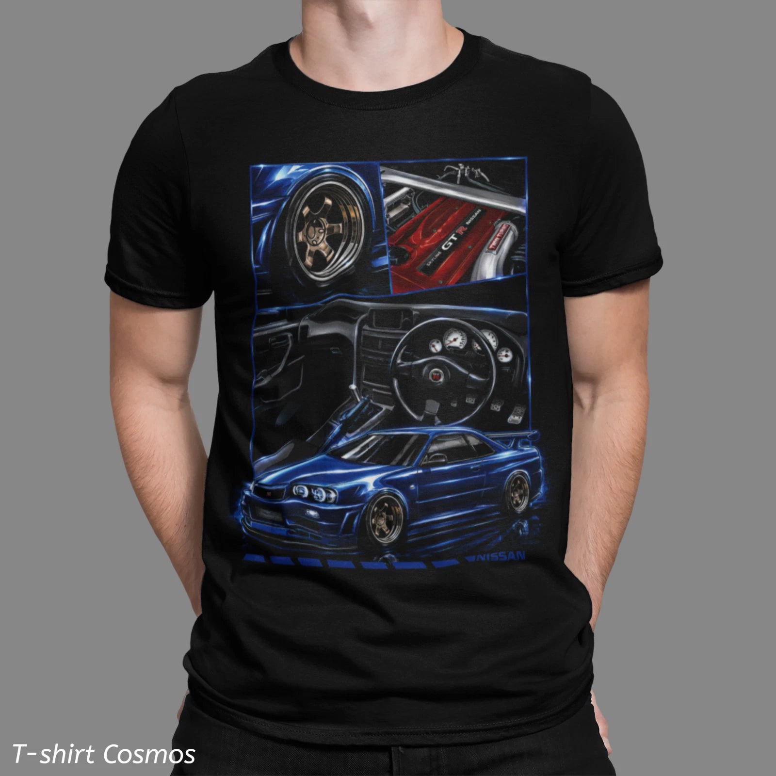 JDM Nissan Skyline Power  T-shirt, Fast & furios  Street Racing, Drifting style
