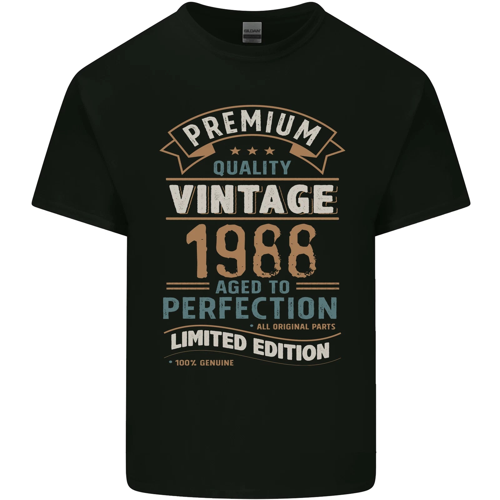 Premium Vintage 38th Birthday 1988 Mens Light Cotton T-Shirt