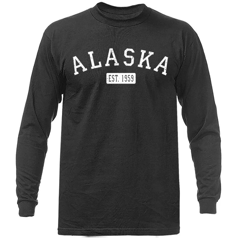 State of Alaska AK Graphic Long Sleeve