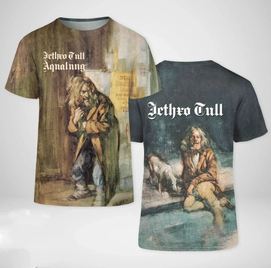 Jethro Tull Aqualung Album All Over Print 3D Gift Christmas T-Shirt BT710