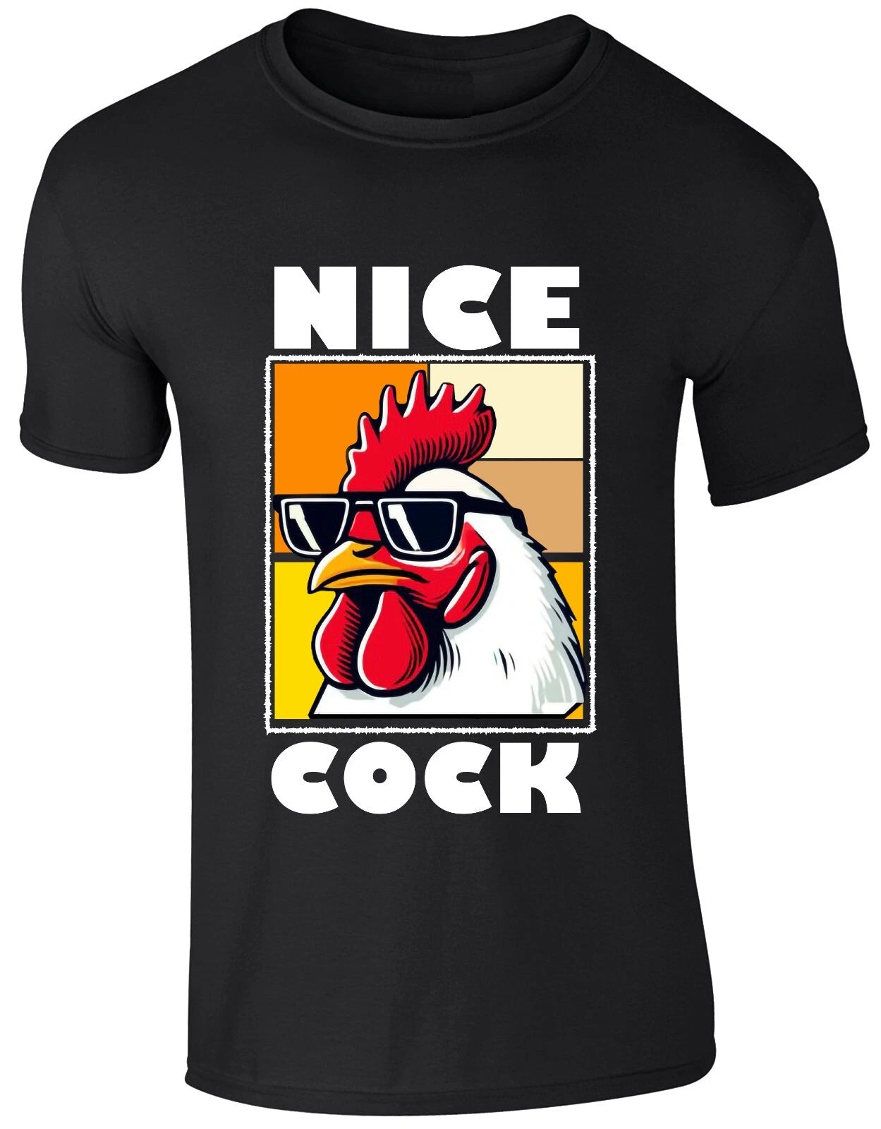 Nice cock funny rooster meme t shirt, vintage rooster joke t shirt
